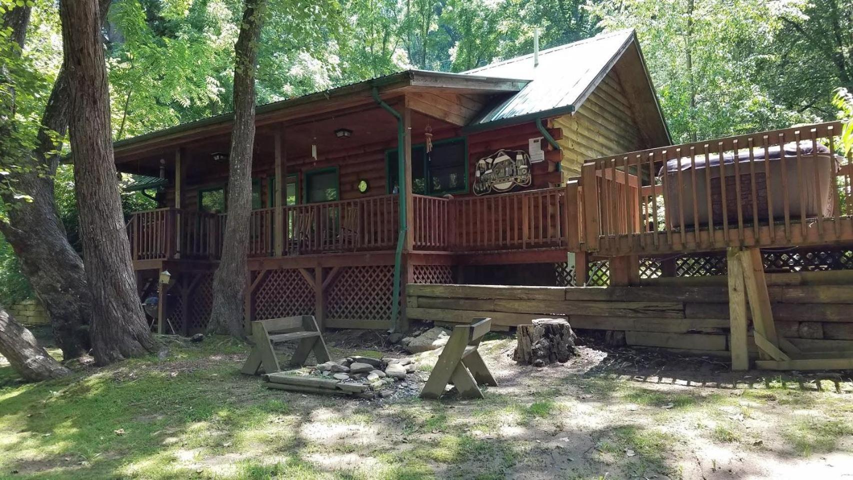 Creekside Hideaway Villa Bryson City Exterior foto